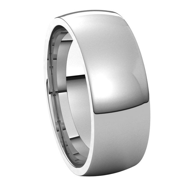 7mm Comfort Fit Medium Weight Wedding Band