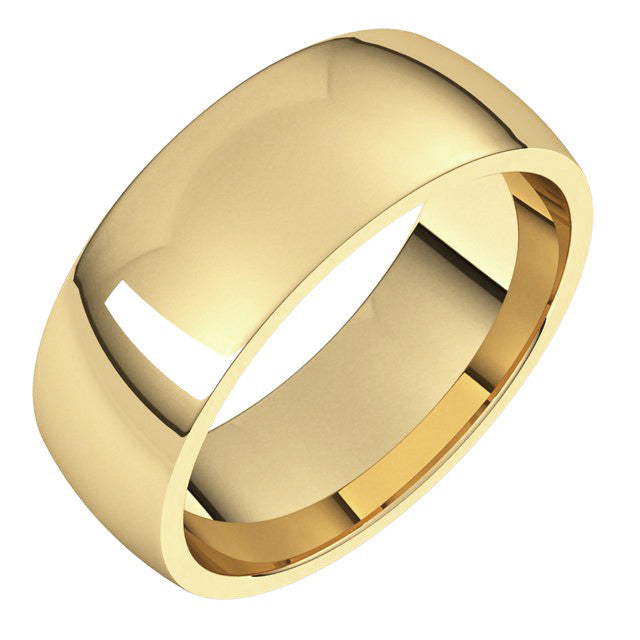 7mm Comfort Fit Medium Weight Wedding Band