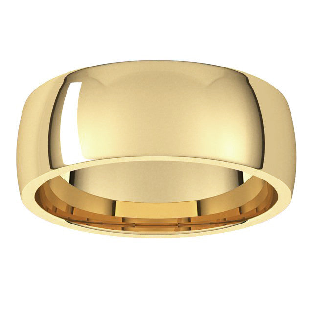 7mm Comfort Fit Medium Weight Wedding Band