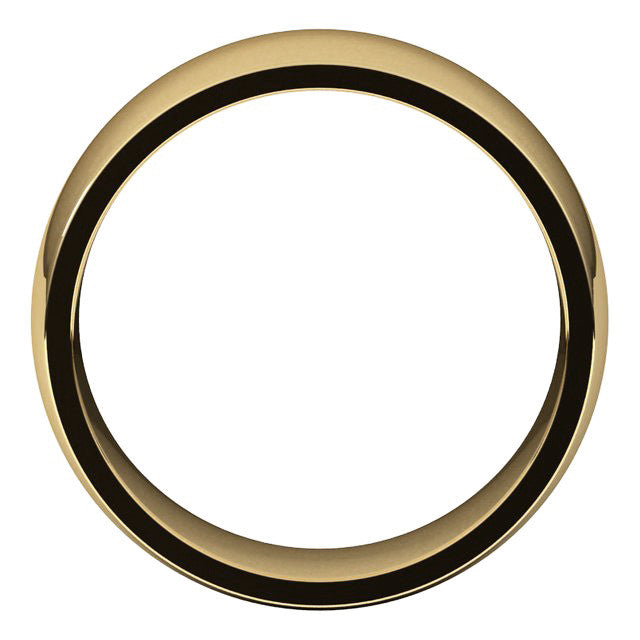 8mm Comfort Fit Medium Weight Wedding Band