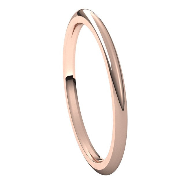 1.5mm Comfort Fit Heavy Weight Wedding Band