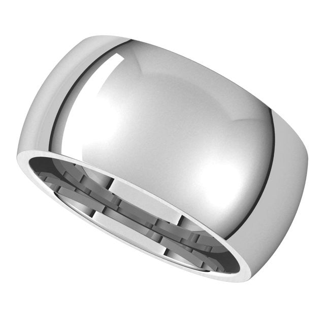 10mm Comfort Fit Heavy Weight Wedding Band