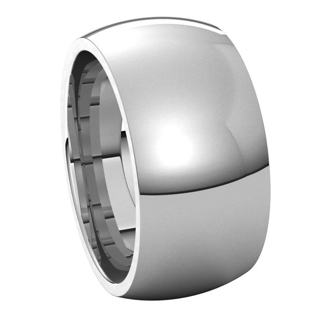 10mm Comfort Fit Heavy Weight Wedding Band