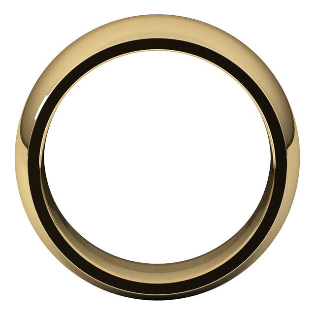 10mm Comfort Fit Heavy Weight Wedding Band
