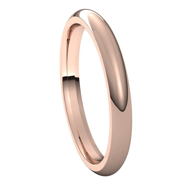 2.5mm Flat Wedding Band