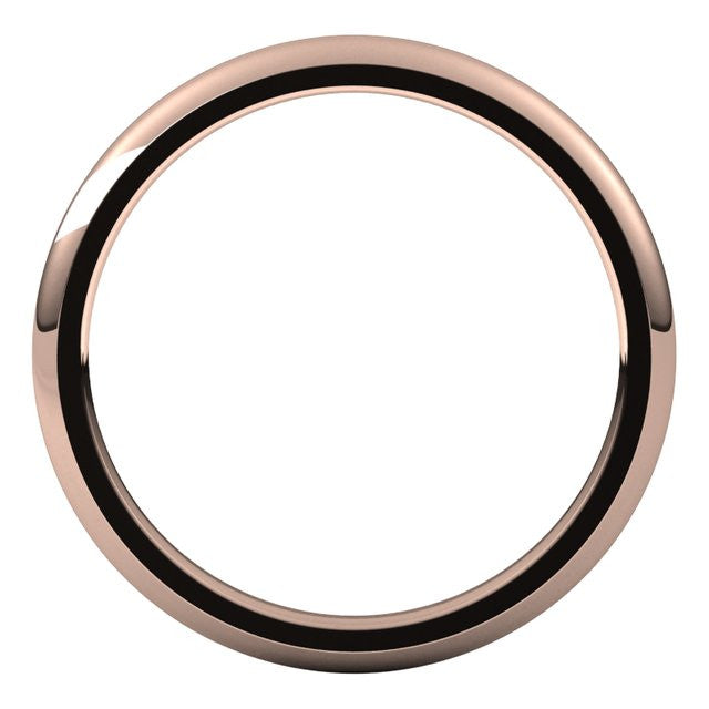 2mm Comfort Fit Heavy Weight Wedding Band