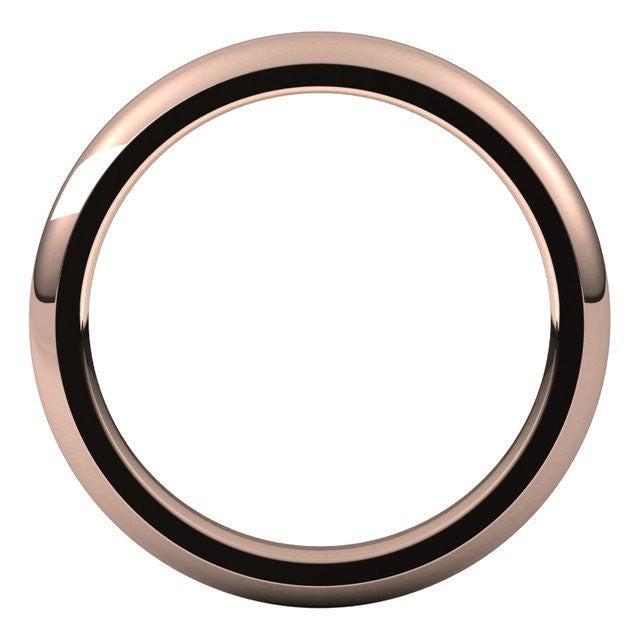 3mm Comfort Fit Heavy Weight Wedding Band
