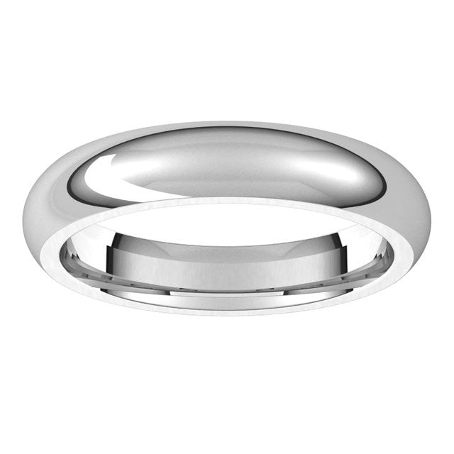 4mm Comfort Fit Heavy Weight Wedding Band