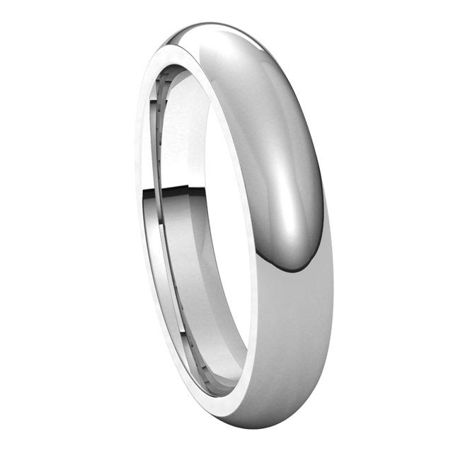 4mm Comfort Fit Heavy Weight Wedding Band