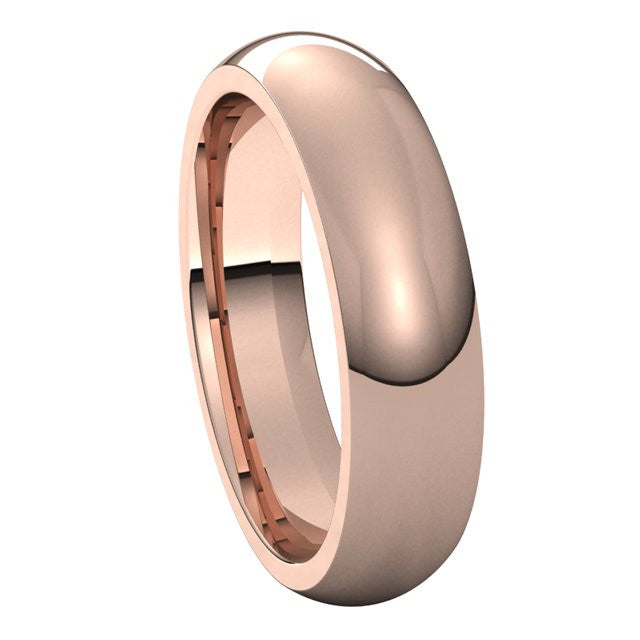 5mm Comfort Fit Heavy Weight Wedding Band