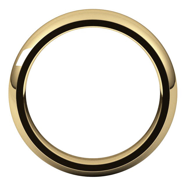 5mm Comfort Fit Heavy Weight Wedding Band