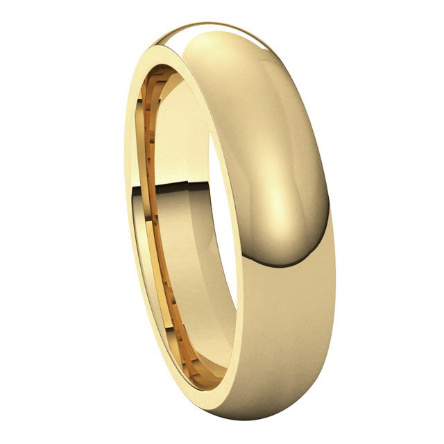 5mm Comfort Fit Heavy Weight Wedding Band
