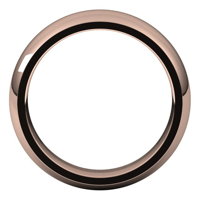 6mm Comfort Fit Heavy Weight Wedding Band