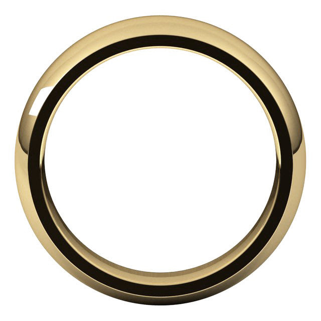 6mm Comfort Fit Heavy Weight Wedding Band