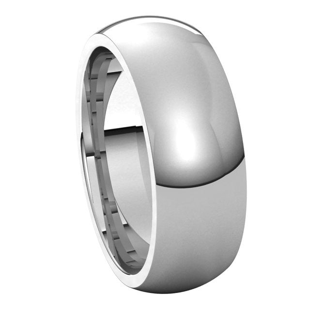 7mm Comfort Fit Heavy Weight Wedding Band