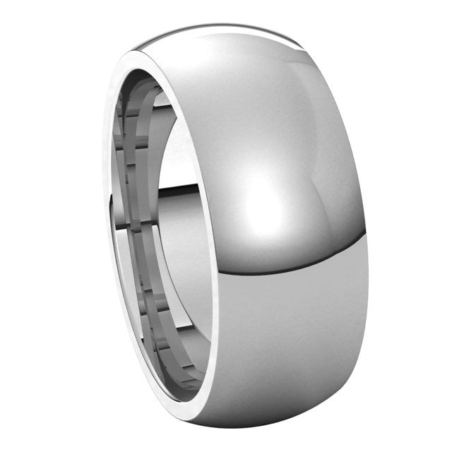 8mm Comfort Fit Heavy Weight Wedding Band
