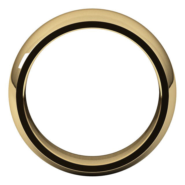 8mm Comfort Fit Heavy Weight Wedding Band