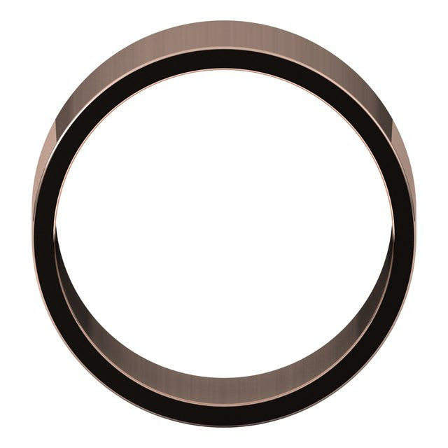 10mm Flat Wedding Band