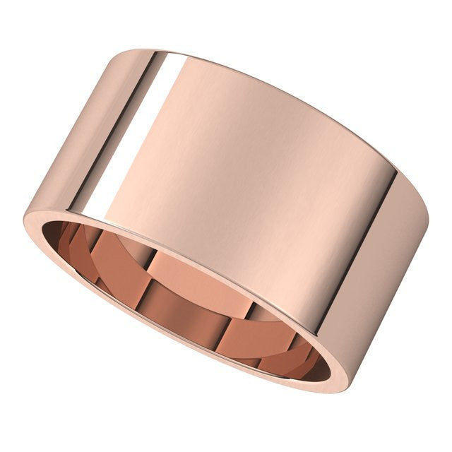 10mm Flat Wedding Band