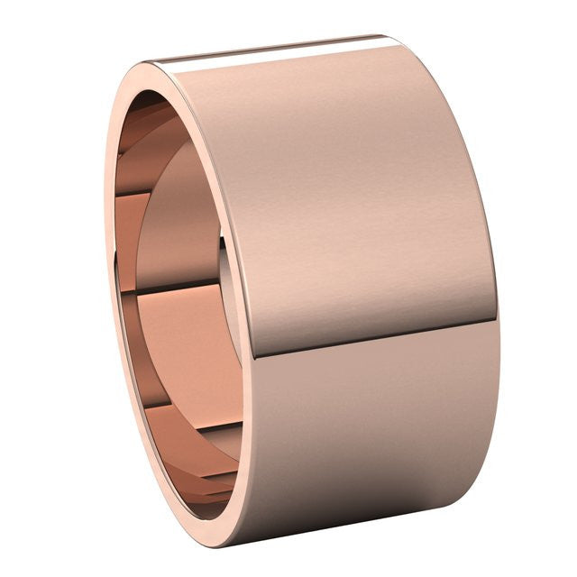 10mm Flat Wedding Band