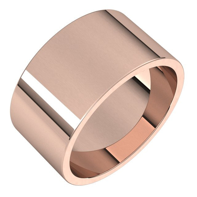 10mm Flat Wedding Band