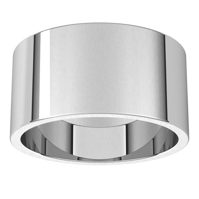 10mm Flat Wedding Band