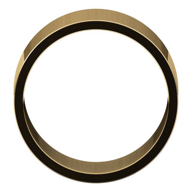 10mm Flat Wedding Band