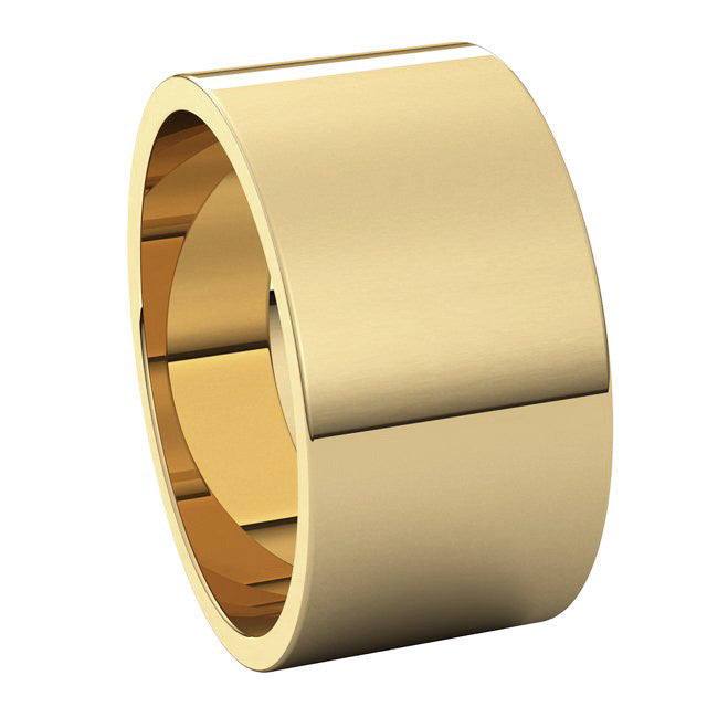 10mm Flat Wedding Band