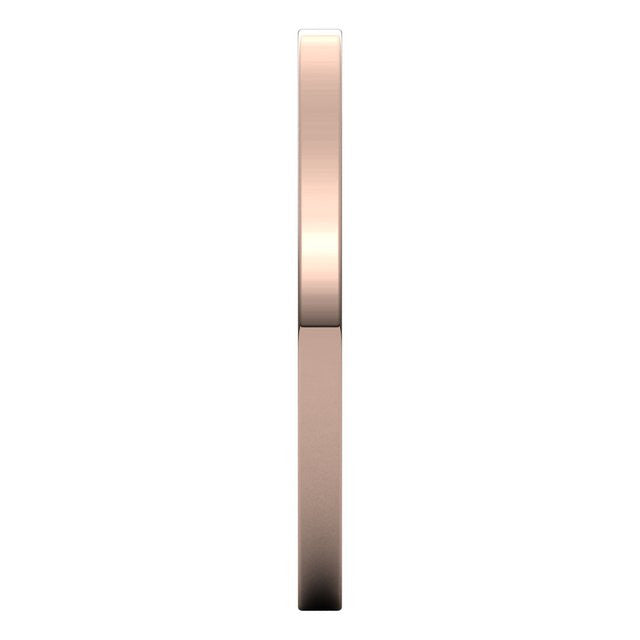 1.5mm Flat Wedding Band
