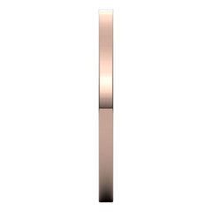 1.5mm Flat Wedding Band