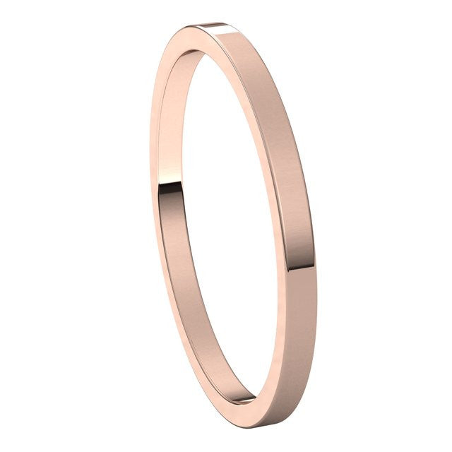 1.5mm Flat Wedding Band