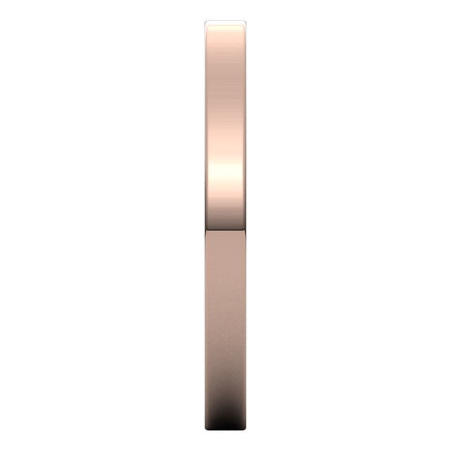 2mm Flat Wedding Band