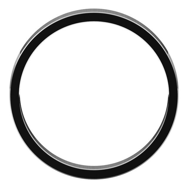 3mm Flat Wedding Band