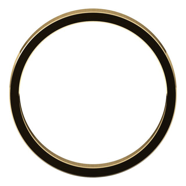 3mm Flat Wedding Band