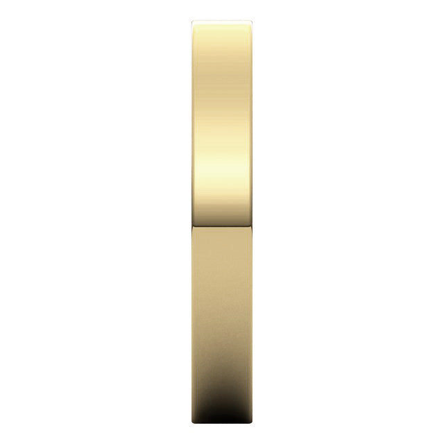 3mm Flat Wedding Band