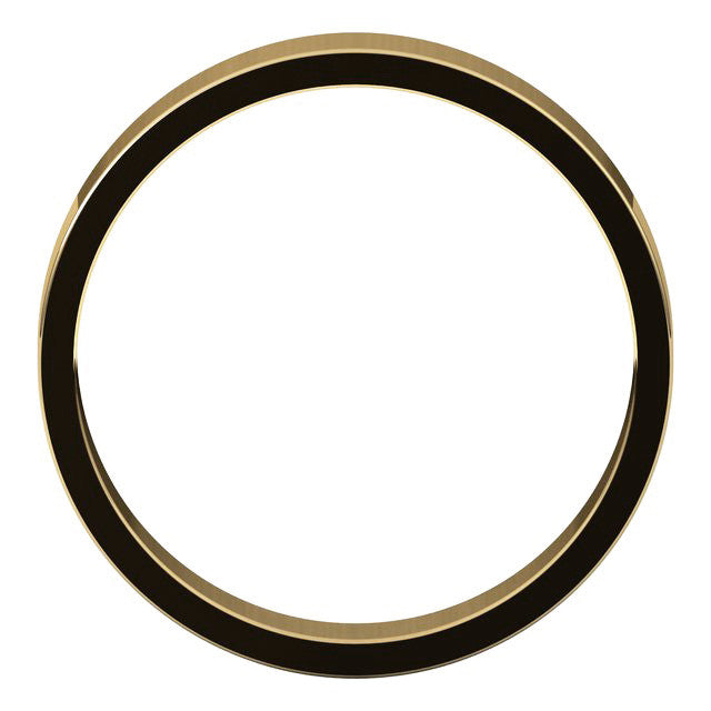 4mm Flat Wedding Band