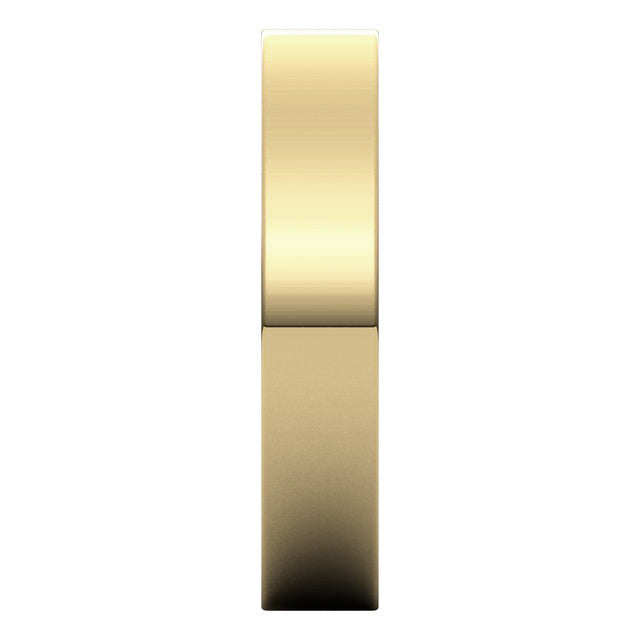 4mm Flat Wedding Band