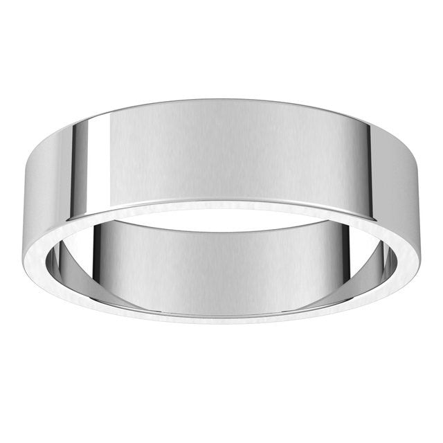 5mm Flat Wedding Band