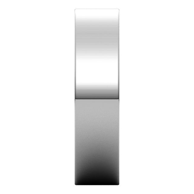 5mm Platinum Flat Wedding Band