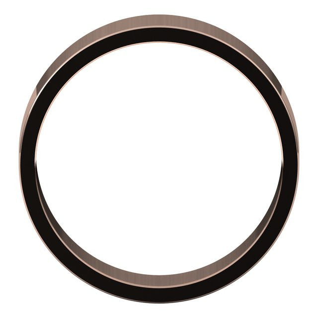 6mm Flat Wedding Band