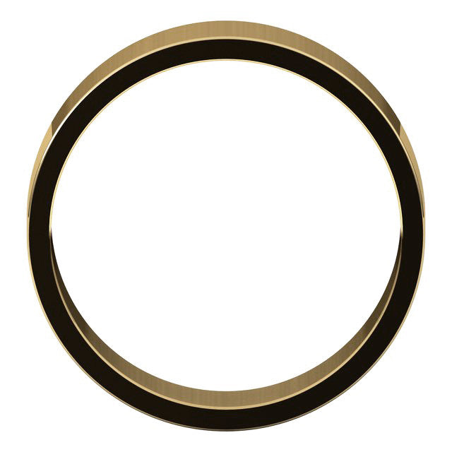 6mm Flat Wedding Band