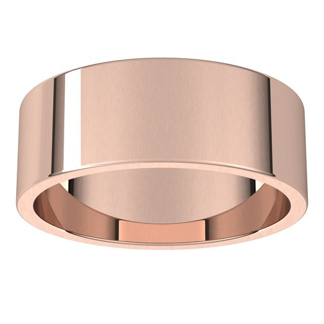 7mm Flat Wedding Band