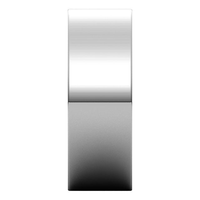 7mm Platinum Flat Wedding Band