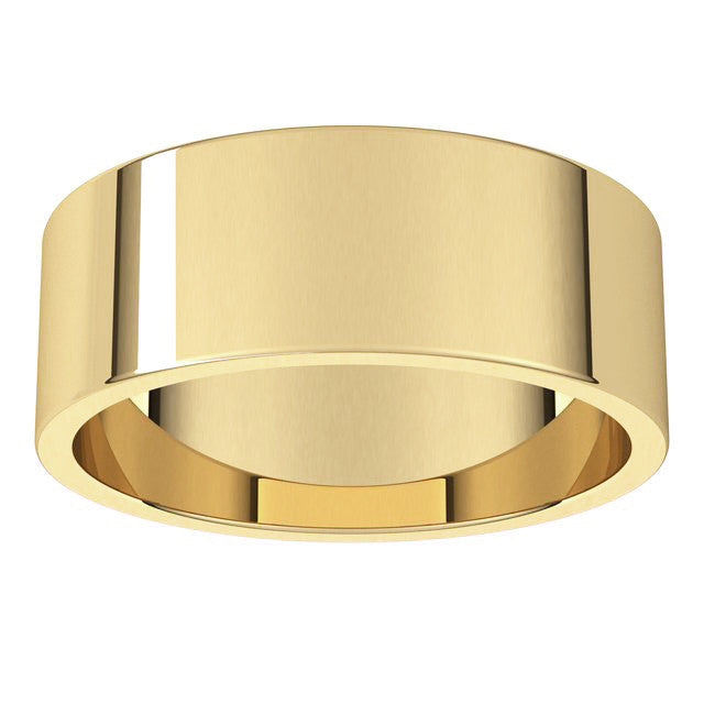 7mm Flat Wedding Band