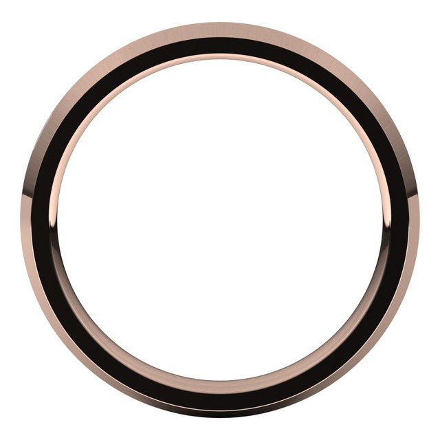 3mm Knife Edge Comfort Fit Wedding Band