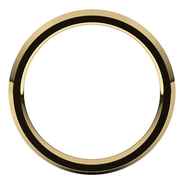 3mm Knife Edge Comfort Fit Wedding Band