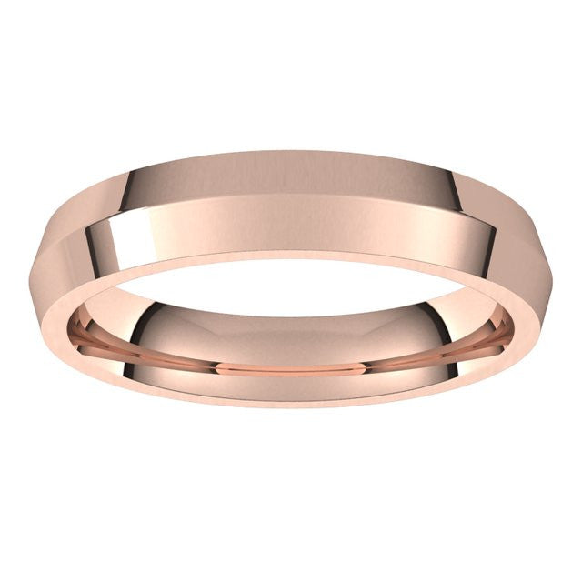 4mm Knife Edge Comfort Fit Wedding Band
