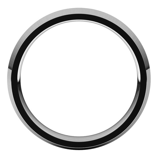 4mm Knife Edge Comfort Fit Wedding Band