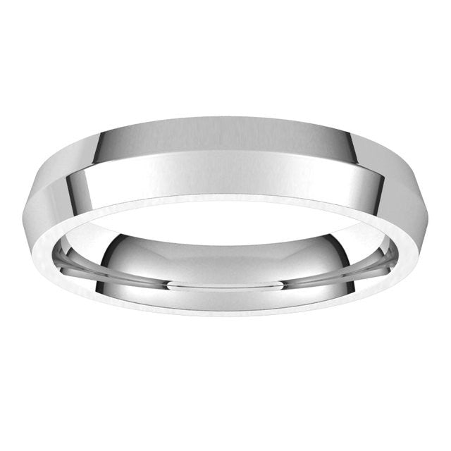 4mm Knife Edge Comfort Fit Wedding Band