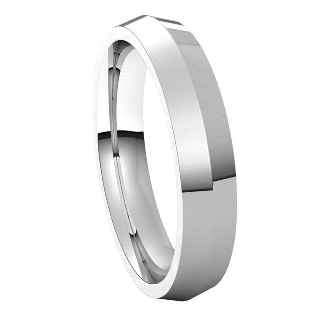 4mm Knife Edge Comfort Fit Wedding Band